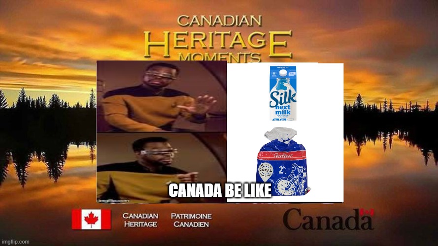 Canadian Heritage Moments | Canada Be like | image tagged in canadian heritage moments | made w/ Imgflip meme maker