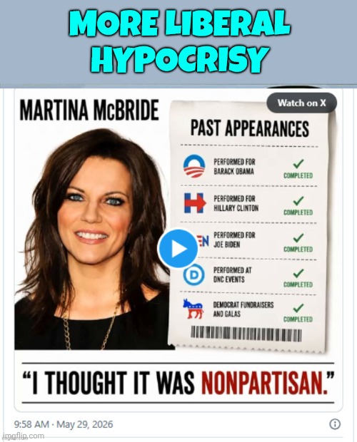 Hypocrisy Martina McBride Blank Meme Template