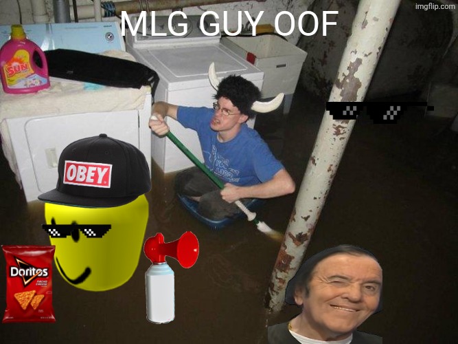 Hotdog | MLG GUY OOF | image tagged in memes,laundry viking | made w/ Imgflip meme maker