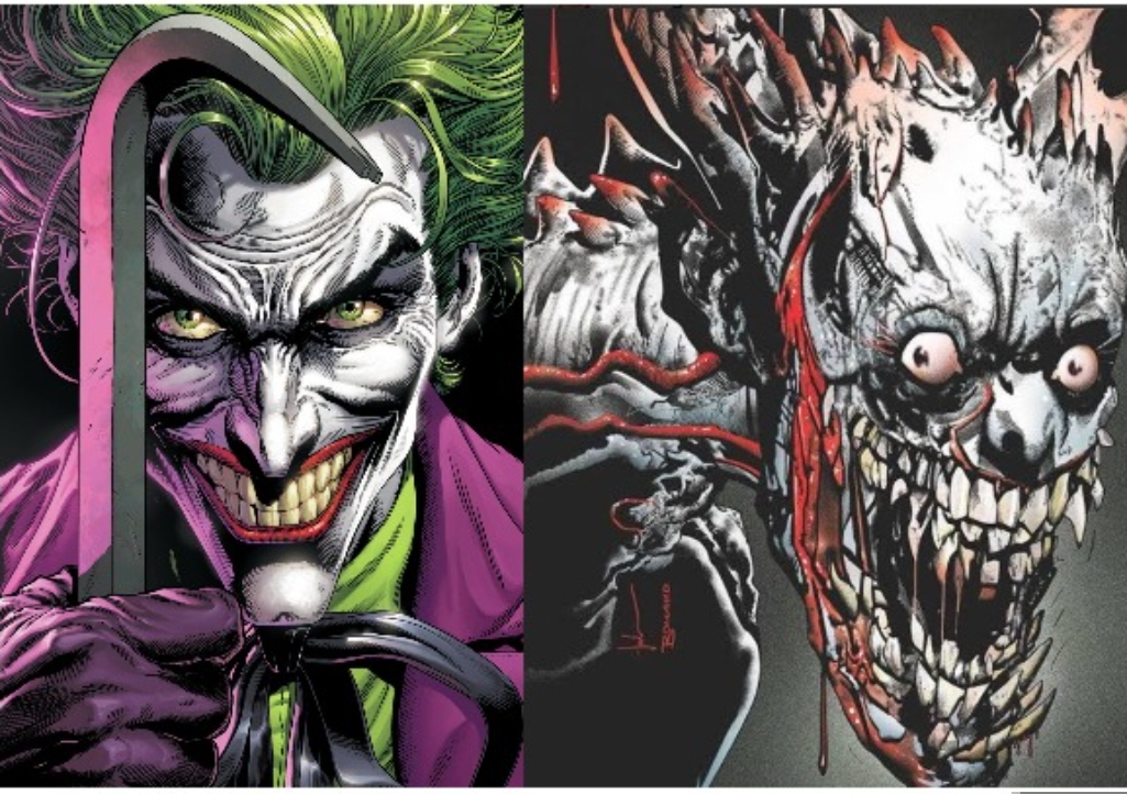 Joker vs absolute joker Blank Meme Template