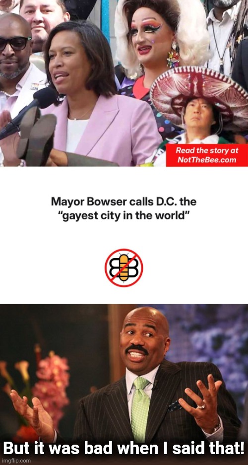 I've been saying it for years | But it was bad when I said that! | image tagged in shrug,memes,washington dc,gay,democrats,told you so | made w/ Imgflip meme maker