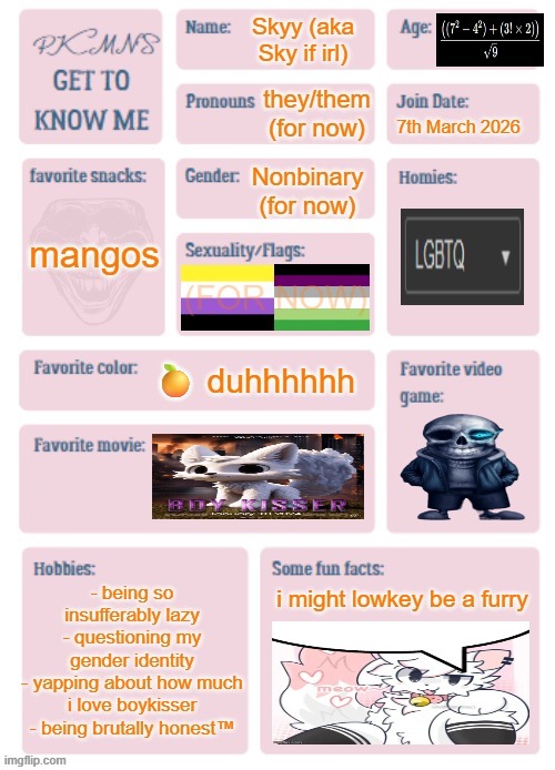 the join date kinda doesn't matter because i was offline for a bit less than a year and only recently became active | made w/ Imgflip meme maker