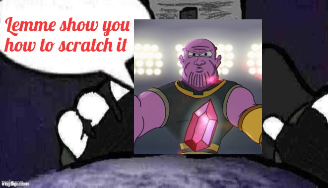 verbal ace | Lemme show you how to scratch it | image tagged in dtu7 official announcement temp | made w/ Imgflip meme maker