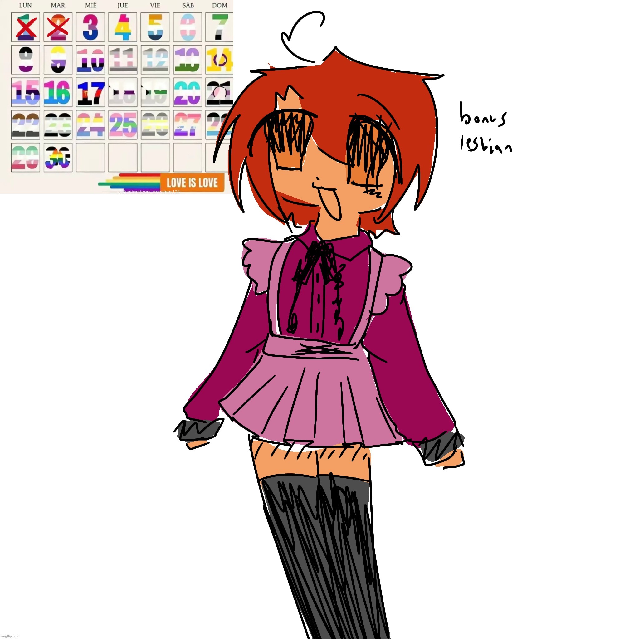 bonus lesbian from yesterday | made w/ Imgflip meme maker