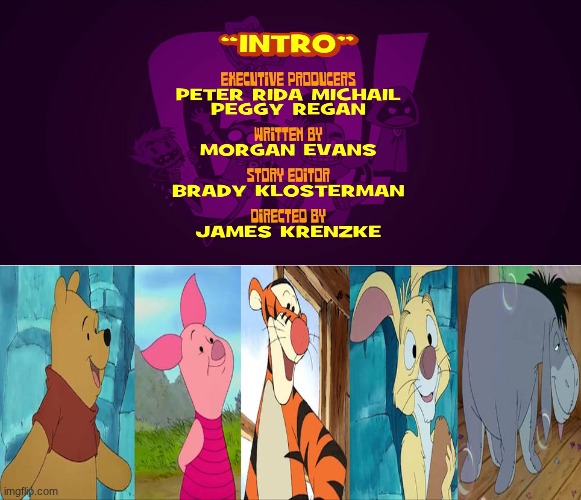 Pooh and friends love Intro | image tagged in pooh_and_friends_love__like_and_react_to_who_by_ruandejagerprodu,teen titans go,deviantart,winnie the pooh | made w/ Imgflip meme maker