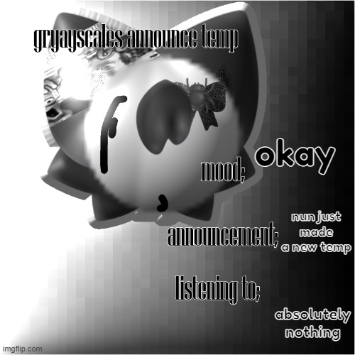 yey | okay; nun just made a new temp; absolutely nothing | image tagged in ann temp png | made w/ Imgflip meme maker