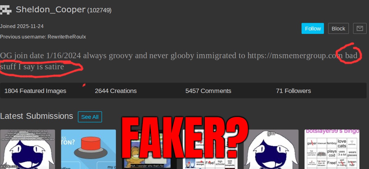 FAKER? | made w/ Imgflip meme maker