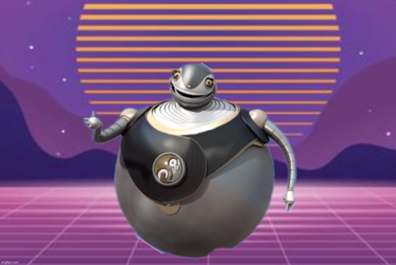 Vaporwave Bigweld | image tagged in vaporwave bigweld | made w/ Imgflip meme maker