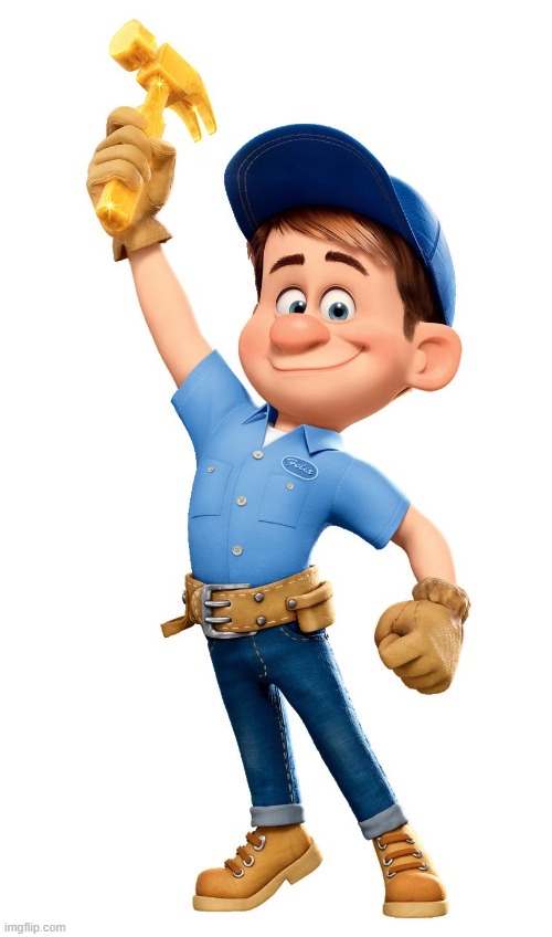 how harrison looks in his 'i can fix him' arc rn | image tagged in fix it felix | made w/ Imgflip meme maker