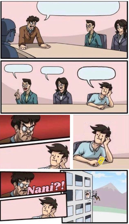 the dude getting thrown out a window but uno reverse Blank Meme Template