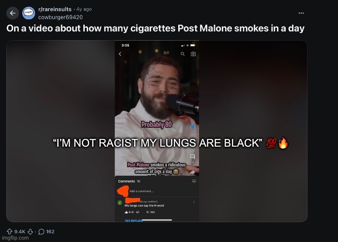 “I’m not racist my lungs are black” 💯🔥 | image tagged in lol,funny,smoking | made w/ Imgflip meme maker