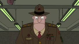 Smile Away Reformatory School Drill sergeant Blank Meme Template