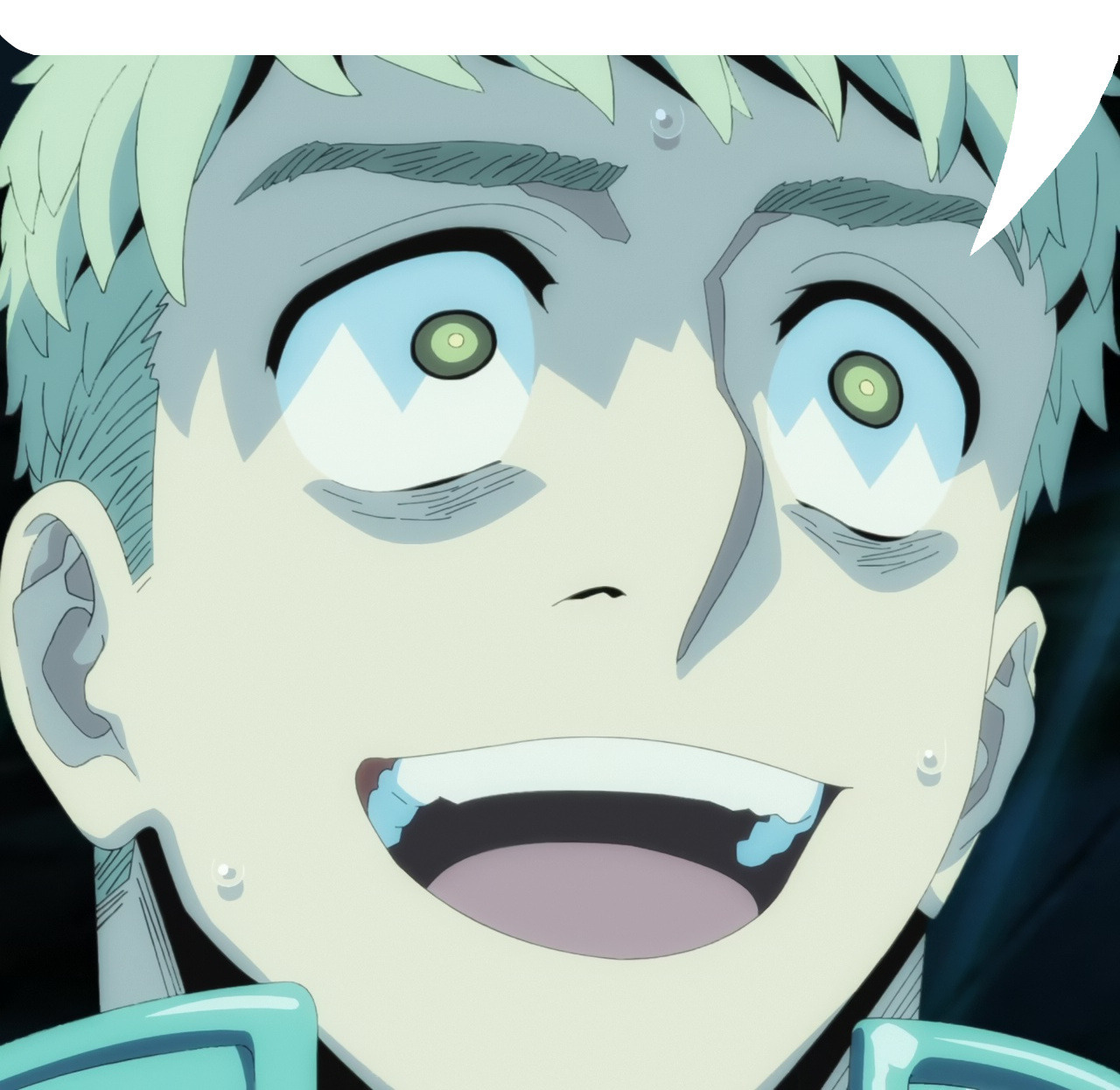 Laios Speech Bubble (delicious in dungeon) Blank Meme Template