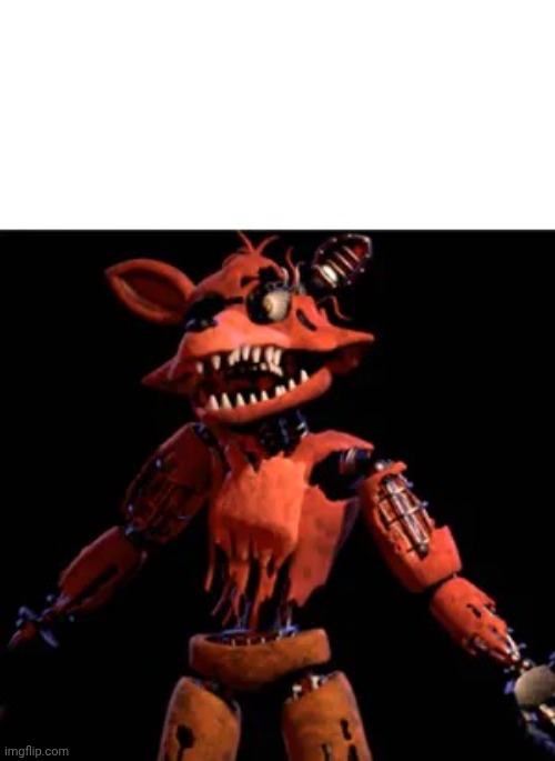 Foxy Template | image tagged in foxy template | made w/ Imgflip meme maker