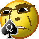 Cobson with Queen of Spades Emoji Meme Template