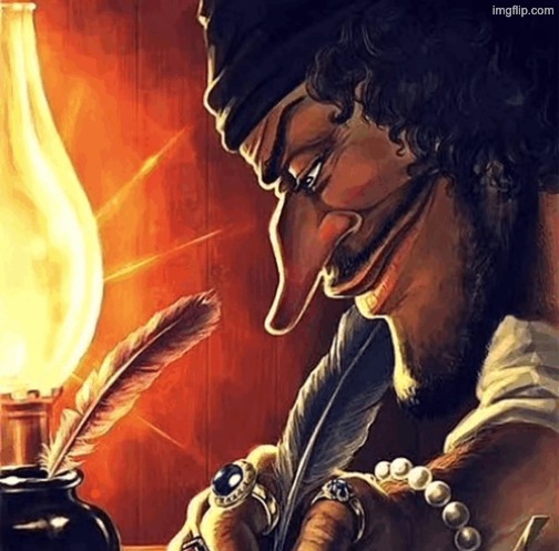 blackbeard writing | image tagged in blackbeard writing | made w/ Imgflip meme maker