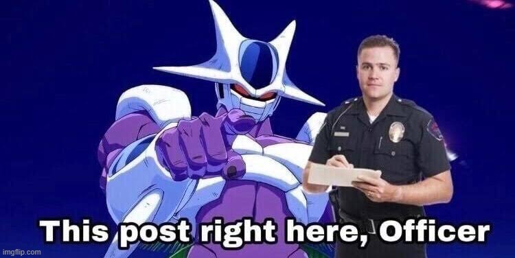 image tagged in this post right here officer | made w/ Imgflip meme maker