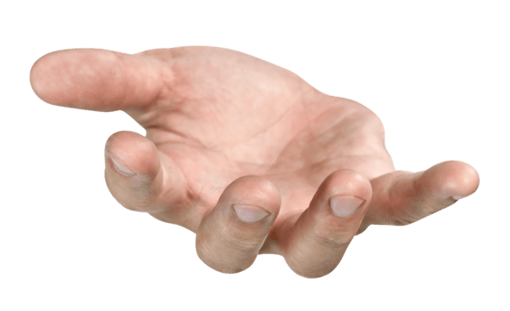 Hand Out Blank Meme Template
