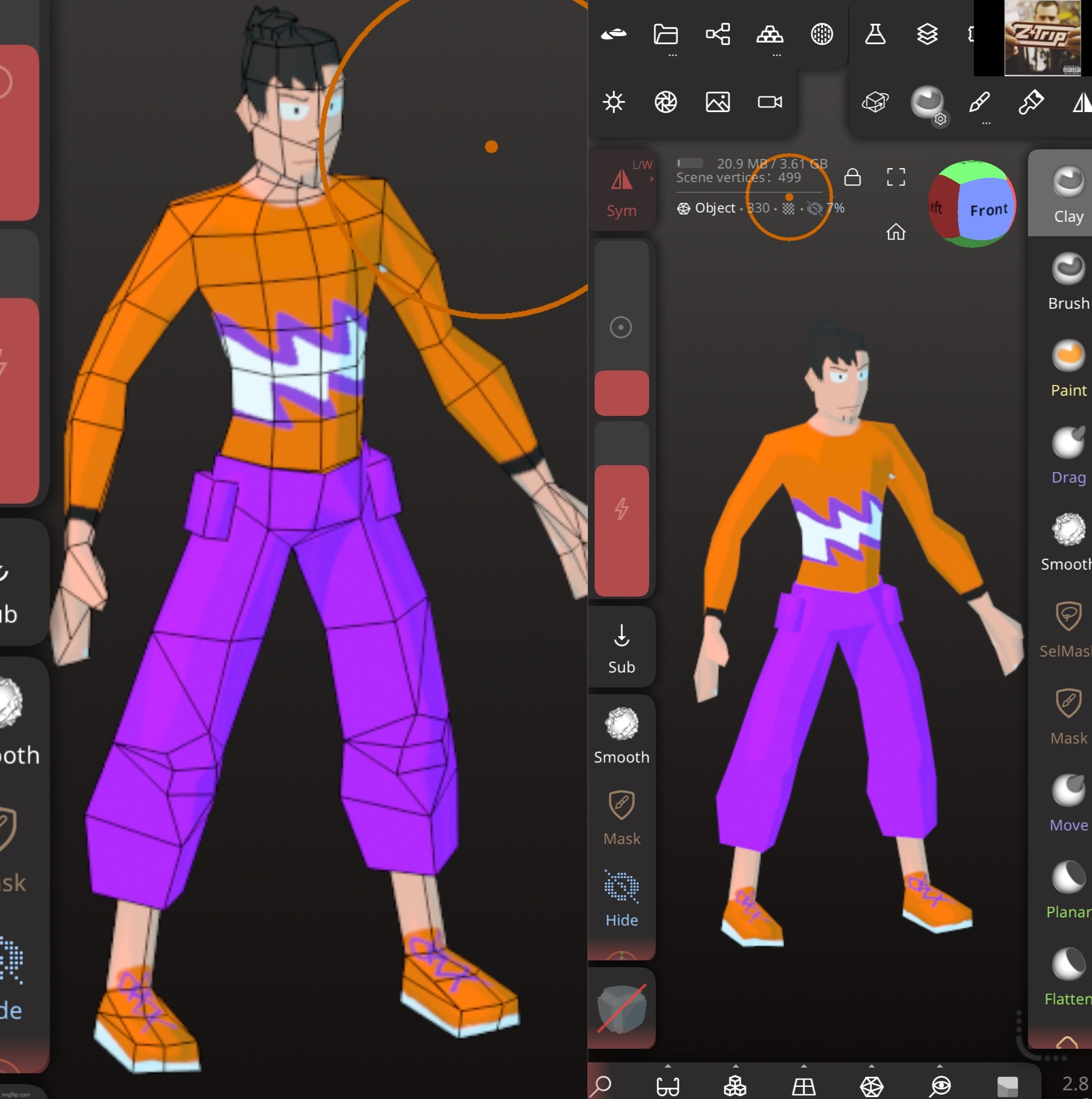 Getting this good of topology in such an ass program is hard | made w/ Imgflip meme maker