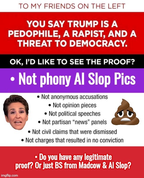 Do you have proof or just lies & AI Slop | image tagged in athb2r jpg,mad,cow,lies,ai slop | made w/ Imgflip meme maker