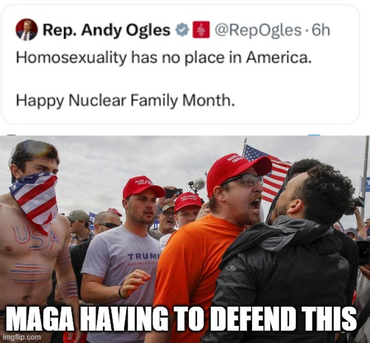 What happened to "Country of Freedom" | maga having to defend this | image tagged in angry red cap | made w/ Imgflip meme maker