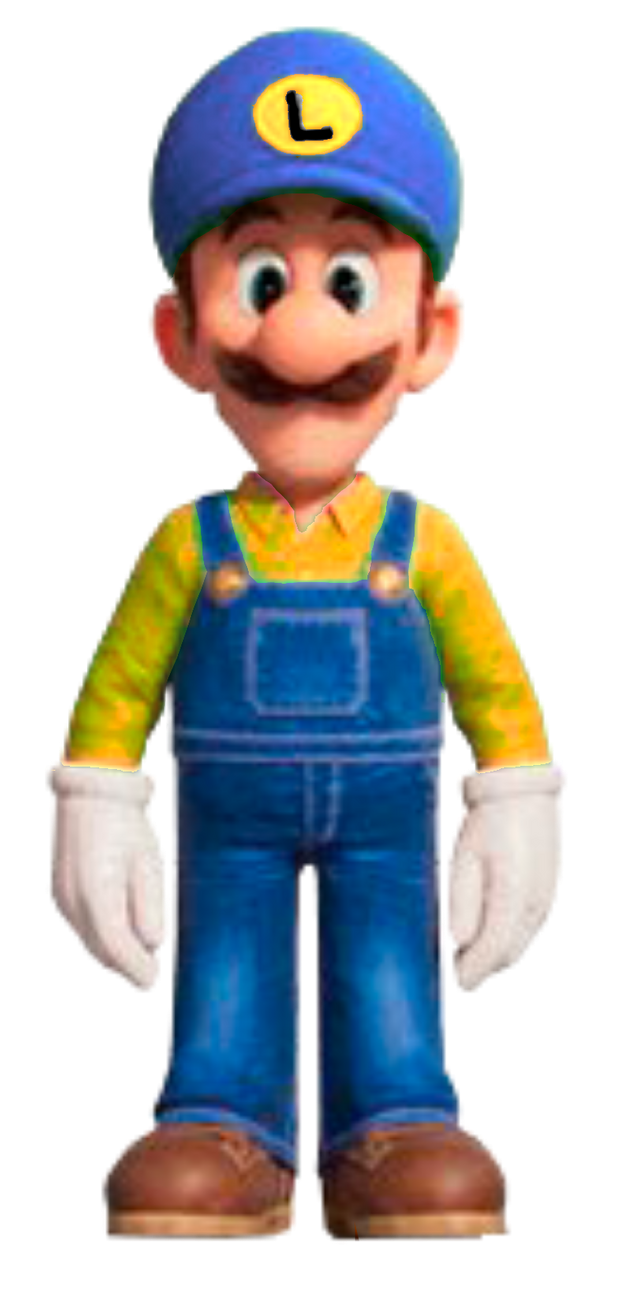 Luigi from Great Mission Blank Meme Template