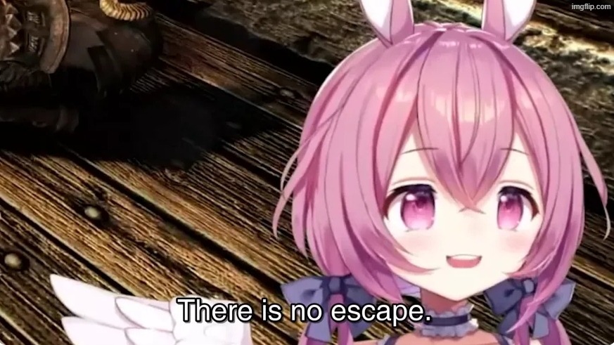 There is no escape | image tagged in there is no escape | made w/ Imgflip meme maker
