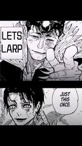 LETS LARP Blank Meme Template