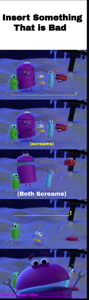 *chicken screaming in tree noises* Blank Meme Template
