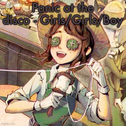 Emma wood | Panic at the disco - Girls/Girls/Boy | image tagged in emma wood | made w/ Imgflip meme maker
