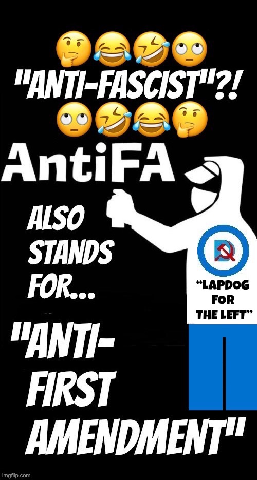 The “useful idiots” of the left, doing their dirty work so that they don’t have to. | “Lapdog 
For 
the Left” | image tagged in political meme,antifa,phonies,another meaning,anti first amendment,lapdog | made w/ Imgflip meme maker