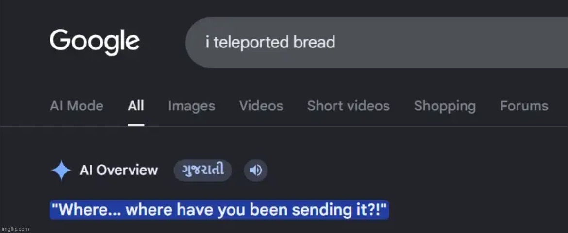 Ai is slowly learning our humor | made w/ Imgflip meme maker