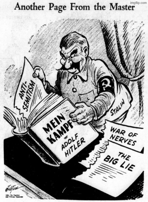 full title about the propaganda in the comments | image tagged in propaganda,cold war,communism,communists,antisemitism,stalin | made w/ Imgflip meme maker