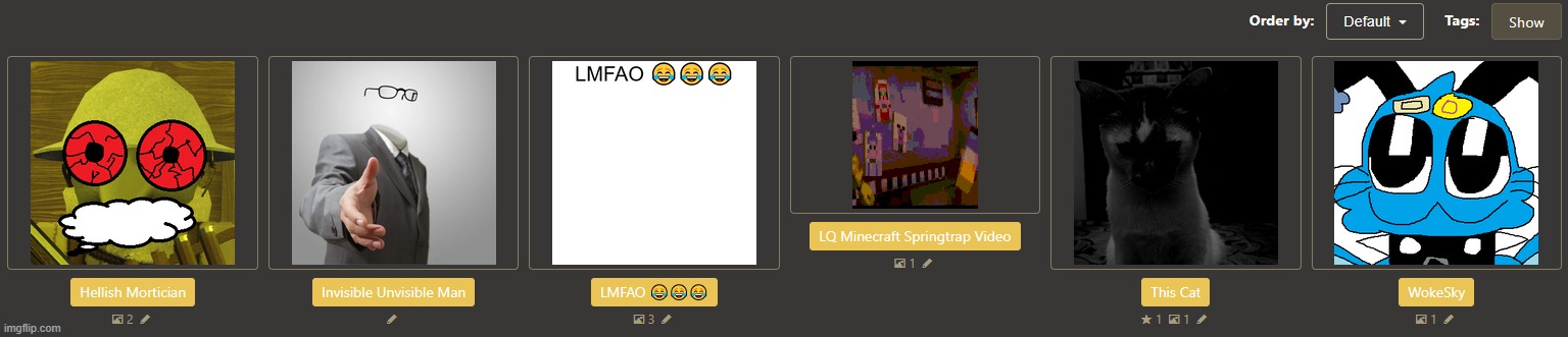 i dont know why i keep making joke characters on toyhouse i should stop | made w/ Imgflip meme maker