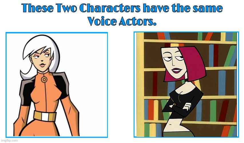 Nicole Sullivan 2 | image tagged in same voice actor,nicole sullivan,clone high,cartoon network,mtv,the secret saturdays | made w/ Imgflip meme maker
