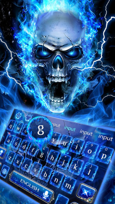 Evil Blue Skeleton Blank Meme Template