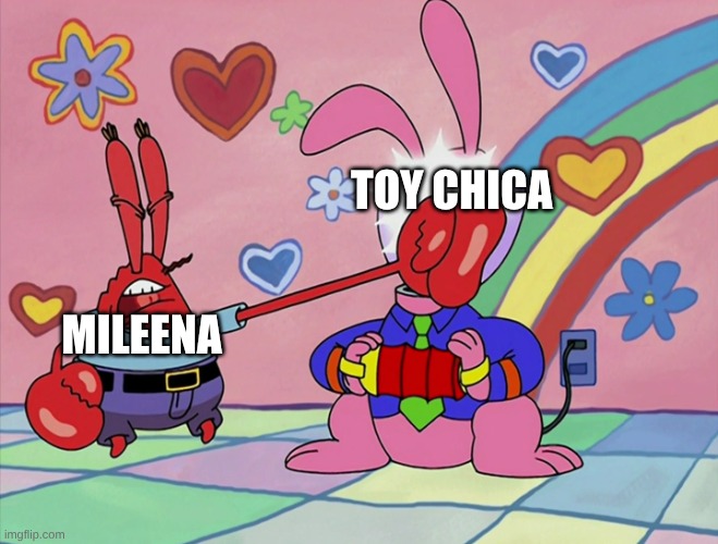 Mileena Walked So Toy Chica Could Run | Toy Chica; Mileena | image tagged in memes,video games,mortal kombat,five nights at freddys,fnaf | made w/ Imgflip meme maker