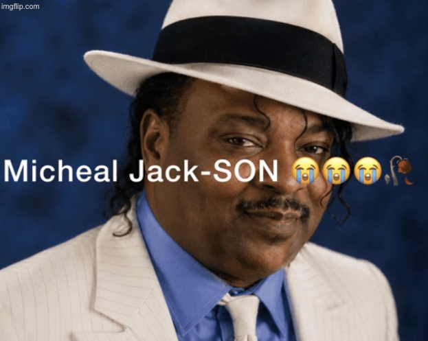 Micheal Jack-Son Blank Meme Template