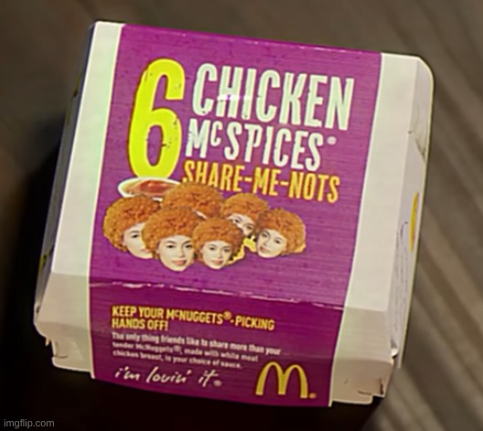 Ice spice | image tagged in mcdonalds | made w/ Imgflip meme maker