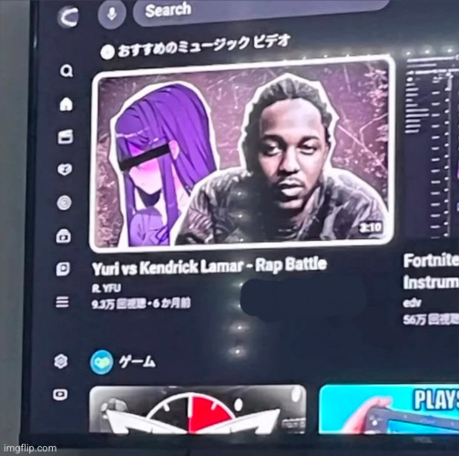 how do I change my YouTube keyboard back to English | image tagged in youtube,kendrick lamar,yuri,rap battle,english,japanese | made w/ Imgflip meme maker