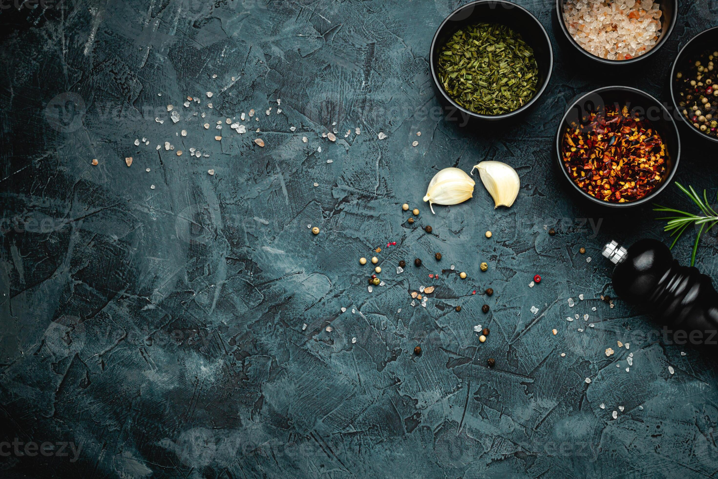 Text background spices theme Blank Meme Template