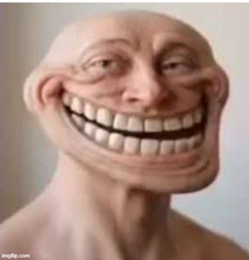 0_o | image tagged in realistic troll face | made w/ Imgflip meme maker