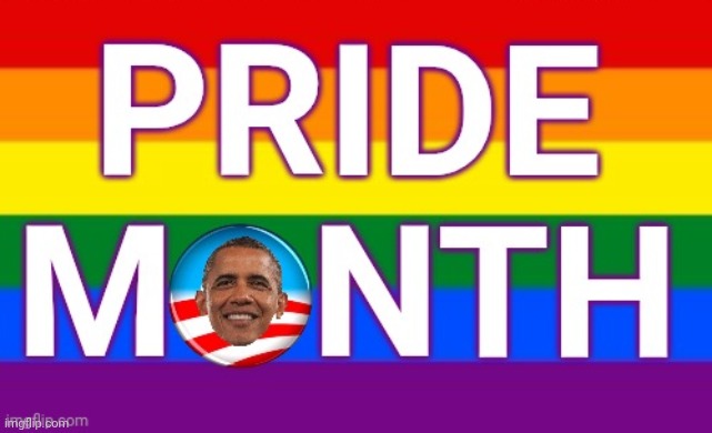 Pride Month Barry Soetero header | image tagged in pride month obama header,cap | made w/ Imgflip meme maker