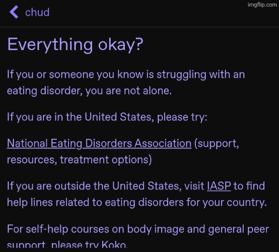 all i did was search up "chud" wtf tumblr | made w/ Imgflip meme maker