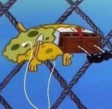 Spongebob Headphone Blank Meme Template