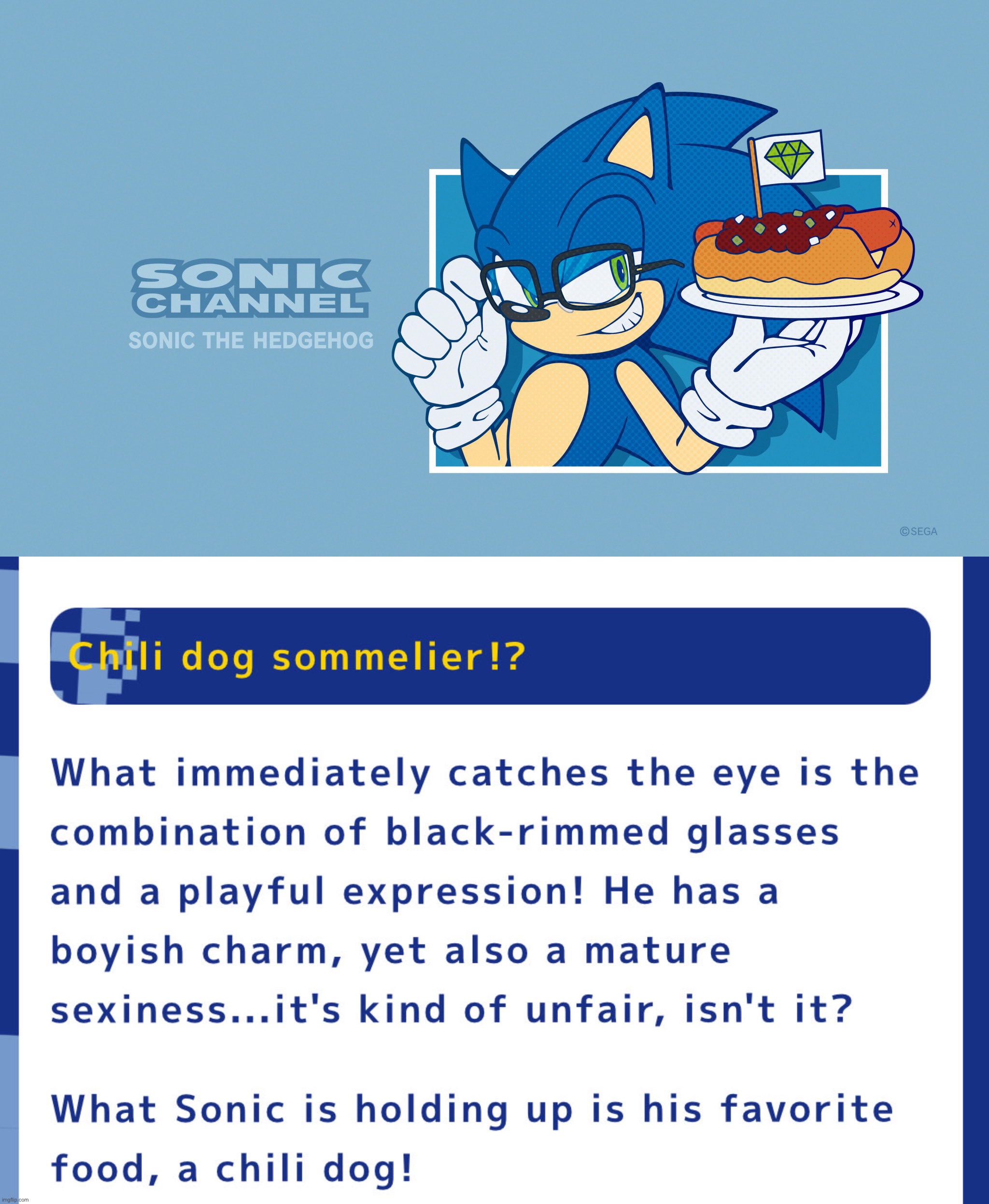 does sonic channel want me to fuck him | made w/ Imgflip meme maker