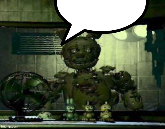 FNAF Springtrap in window | image tagged in fnaf springtrap in window | made w/ Imgflip meme maker