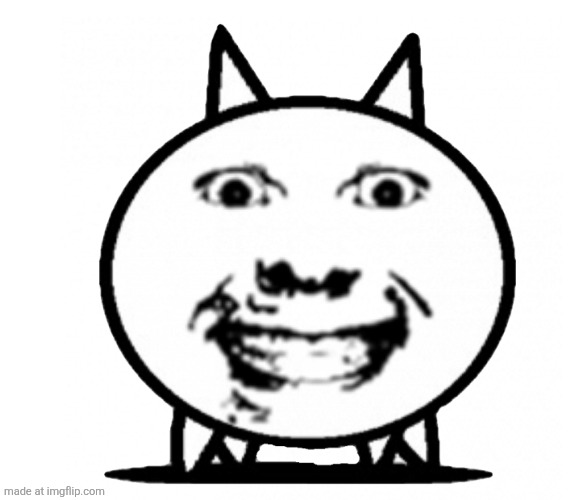 Cursed cat | image tagged in battle cats basic cat | made w/ Imgflip meme maker