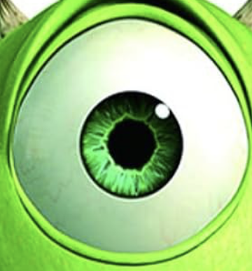 Mike Wazowski eye Blank Meme Template
