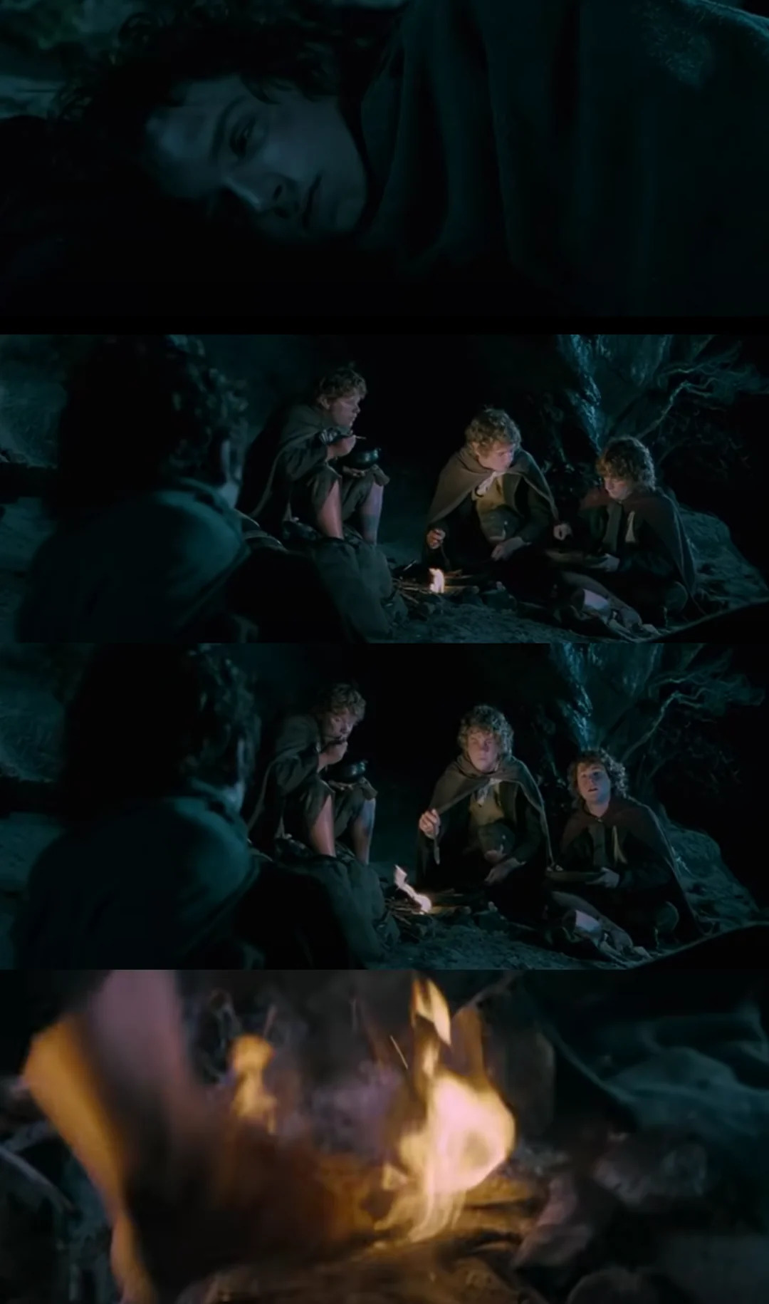 High Quality lotr fire snuffing Blank Meme Template
